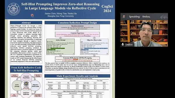 Self-Hint Prompting Improves Zero-shot Reasoning in Large Language Models via Reflective Cycle
