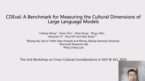 CDEval: A Benchmark for Measuring the Cultural Dimensions of Large Language Models