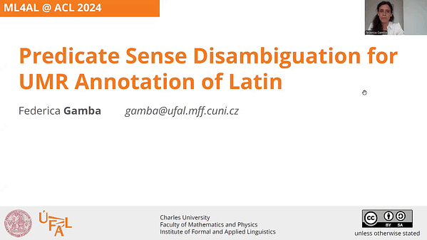 Predicate Sense Disambiguation for UMR Annotation of Latin: Challenges and Insights