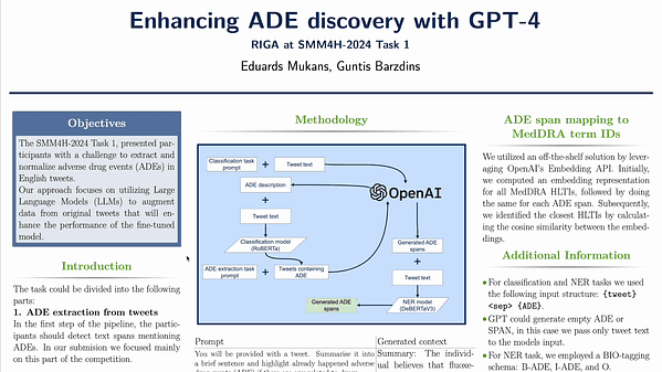 RIGA at SMM4H-2024 Task 1: Enhancing ADE discovery with GPT-4