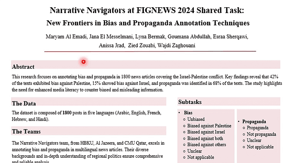 Narrative Navigators at FIGNEWS 2024 Shared Task: New Frontiers in Bias and Propaganda Annotation Techniques
