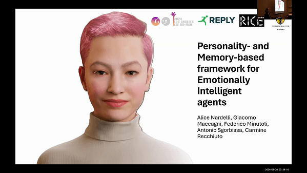 Personality and Memory-Based Framework for Emotionally Intelligent Agents