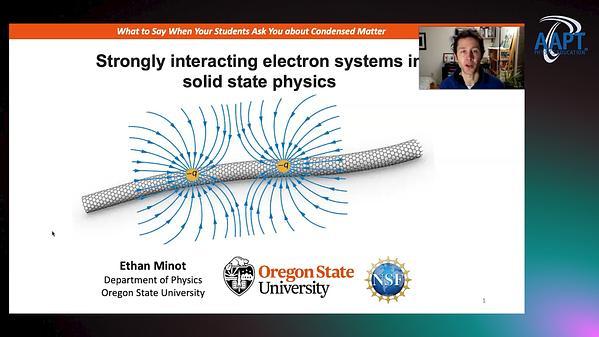 Condensed Matter Experiments that Use Strongly Interacting Electrons