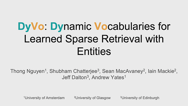 Improved Learned Sparse Retrieval with Entity Vocabulary