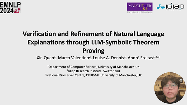 Verification and Refinement of Natural Language Explanations through LLM-Symbolic Theorem Proving