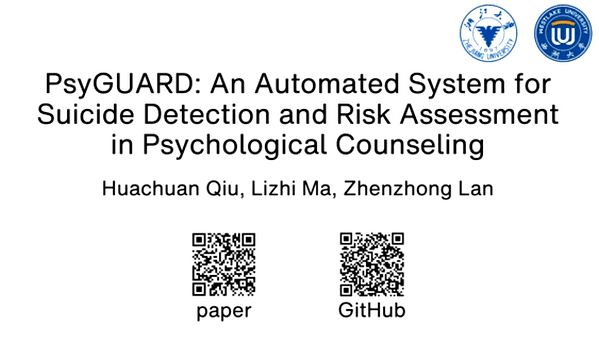 PsyGUARD: An Automated System for Suicide Detection and Risk Assessment in Psychological Counseling