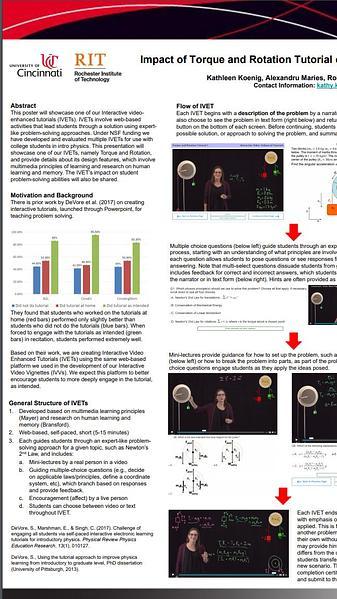 Impact of Torque and Rotation Tutorial on Student Problem-Solving Abilities