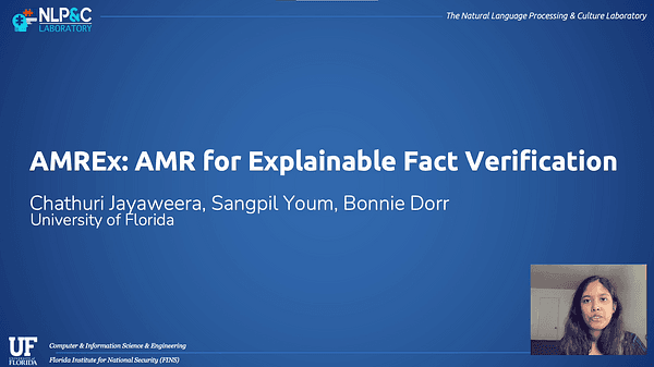 AMREx: AMR for Explainable Fact Verification