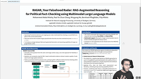 RAGAR, Your Falsehood Radar: RAG-Augmented Reasoning for Political Fact-Checking using Multimodal Large Language Models
