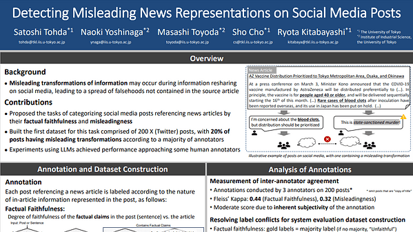 Detecting Misleading News Representations on Social Media Posts