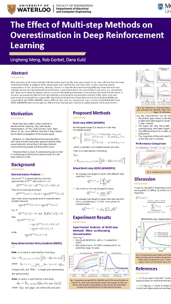 The Effect of Multi-step Methods on Overestimation in Deep Reinforcement Learning