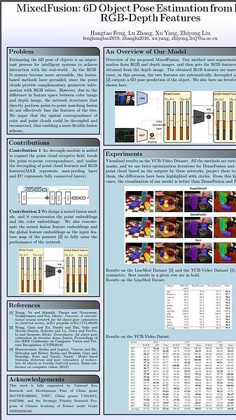 MixedFusion: 6D Object Pose Estimation from Decoupled RGB-Depth Features