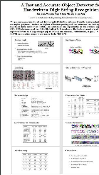 A Fast and Accurate Object Detector for Handwritten Digit String Recognition