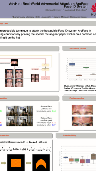 AdvHat: Real-World Adversarial Attack on ArcFace Face ID System