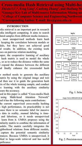 Cross-media Hash Retrieval using Multi-head Attention Network