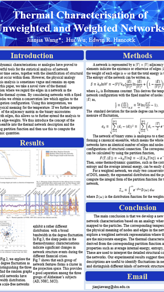 Thermal Characterisation of Unweighted and Weighted Networks