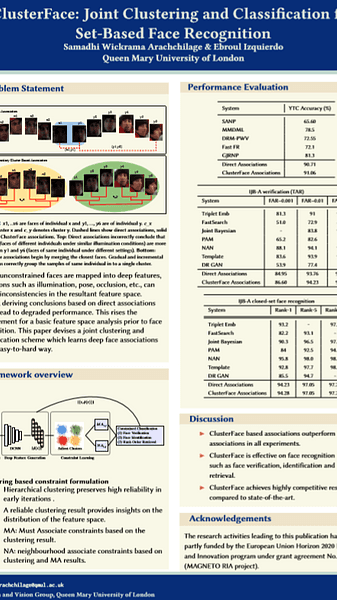 ClusterFace: Joint Clustering and Classification for Set-Based Face Recognition