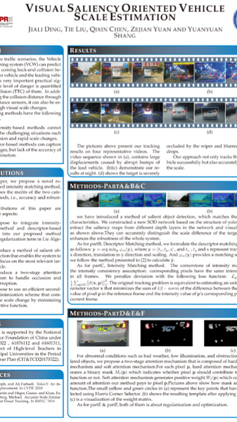 Visual Saliency Oriented V ehicle Scale Estimation