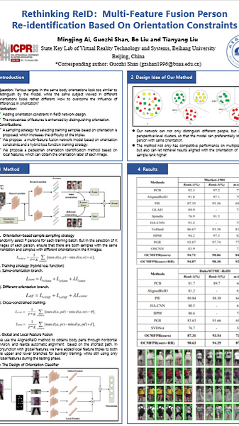 Rethinking ReID：Multi-Feature Fusion Person Re-identification Based On Orientation Constraints