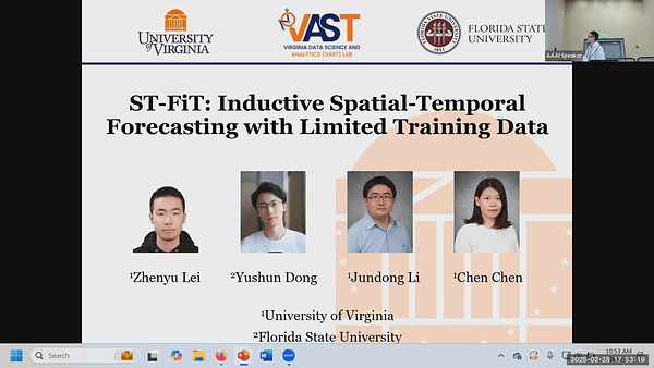 ST-FiT: Inductive Spatial-Temporal Forecasting with Limited Training Data