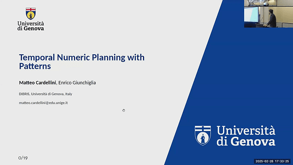 Temporal Numeric Planning with Patterns
