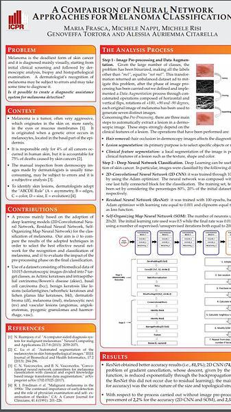 A Comparison of Neural Network Approaches for Melanoma Classification