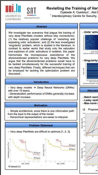 Revisiting the Training of Very Deep Neural Networks without Skip Connections