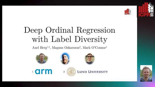 Deep Ordinal Regression with Label Diversity