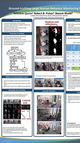 Ground-truthing Large Human Behavior Monitoring Datasets