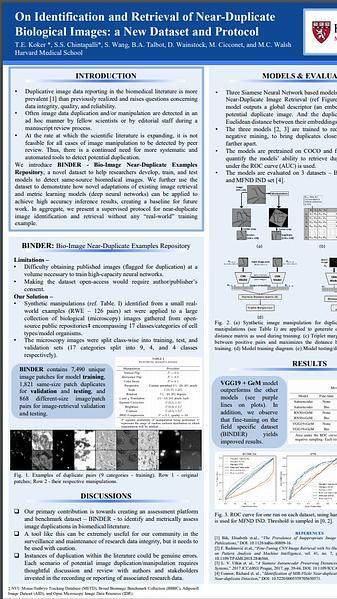 On Identification and Retrieval of Near-Duplicate Biological Images: a New Dataset and Protocol