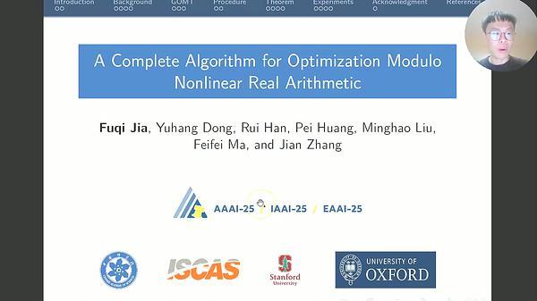 A Complete Algorithm for Optimization Modulo Nonlinear Real Arithmetic