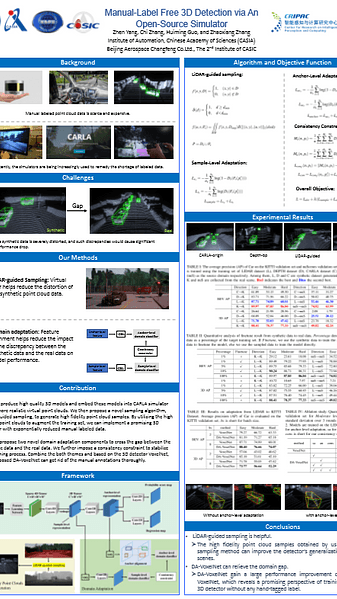 Manual-Label Free 3D Detection via An Open-Source Simulator