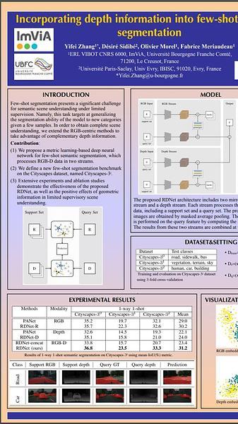 Incorporating Depth Information into Few-Shot Semantic Segmentation