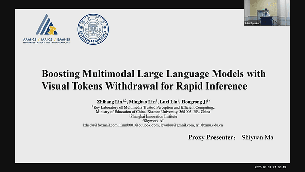 Boosting Multimodal Large Language Models with Visual Tokens Withdrawal for Rapid Inference