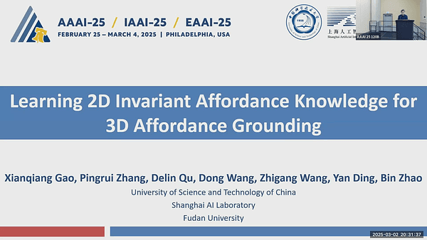 Learning 2D Invariant Affordance Knowledge for 3D Affordance Grounding