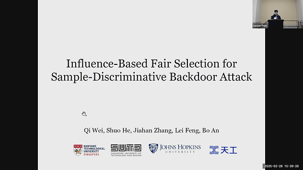 Influence-Based Fair Selection for Sample-Discriminative Backdoor Attack