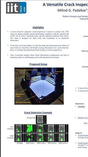 A Versatile Crack Inspection Portable System based on Classifier Ensemble and Controlled Illumination