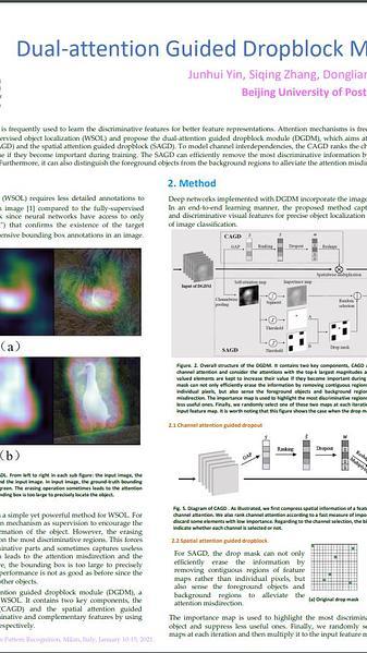 Dual-attention Guided Dropblock Module for Weakly Supervised Object Localization