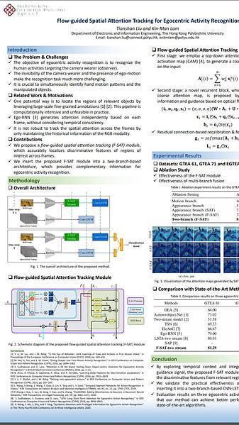 Flow-guided Spatial Attention Tracking for Egocentric Activity Recognition