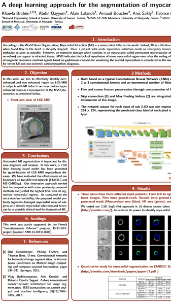 A deep learning approach for the segmentation of myocardial diseases