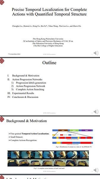 Precise Temporal Localization for Complete Actions with Quantified Temporal Structure