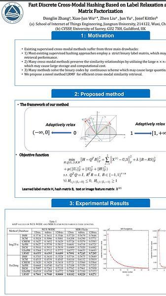 Fast Discrete Cross-Modal Hashing Based on Label Relaxation and Matrix Factorization