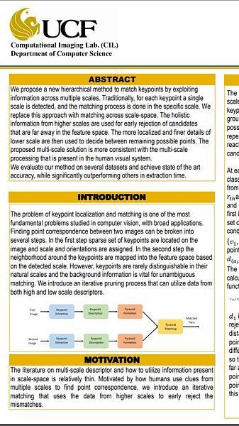 Multi-Scale Keypoint Matching