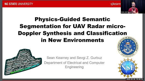 Physics-Guided Semantic Segmentation for UAV Radar Micro-Doppler Synthesis and Classification in New Environments