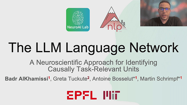 The LLM Language Network: A Neuroscientific Approach for Identifying Causally Task-Relevant Units