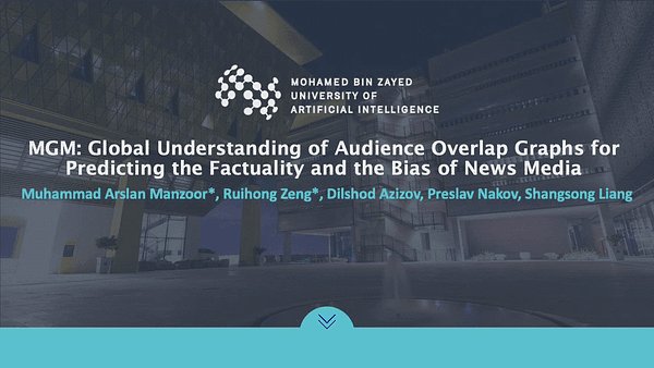 MGM: Global Understanding of Audience Overlap Graphs for Predicting the Factuality and the Bias of News Media