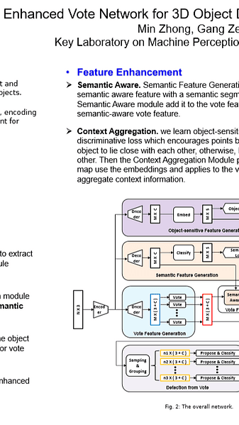 Enhanced Vote Network for 3D Object Detection in Point Clouds