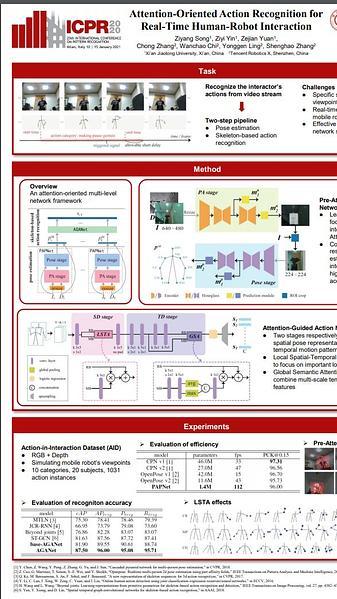 Attention-Oriented Action Recognition for Real-Time Human-Robot Interaction