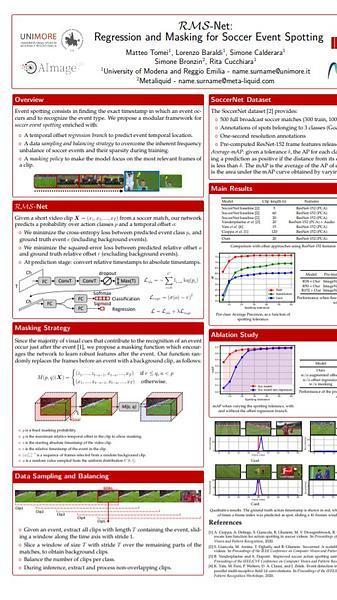 RMS-net: Regression and Masking for Soccer Event Spotting