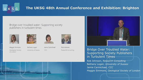 Bridge Over Troubled Water: Supporting Society Publishers in Turbulent Times